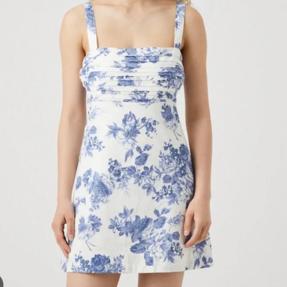 Abercrombie Emerson Linen Blend Mini Skort Dress (XS)